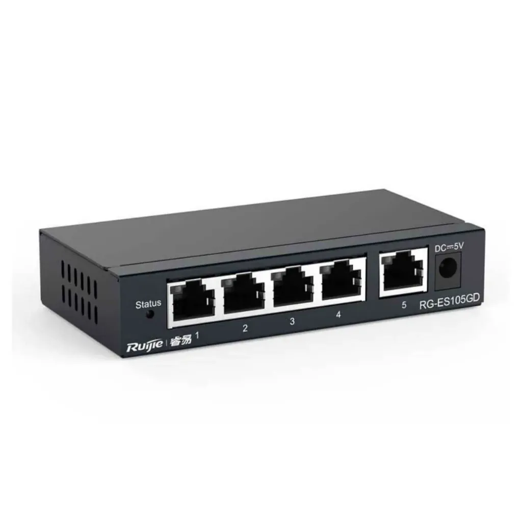 [00000094] Bộ chia mạng Switch Ruijie RG-ES105GD