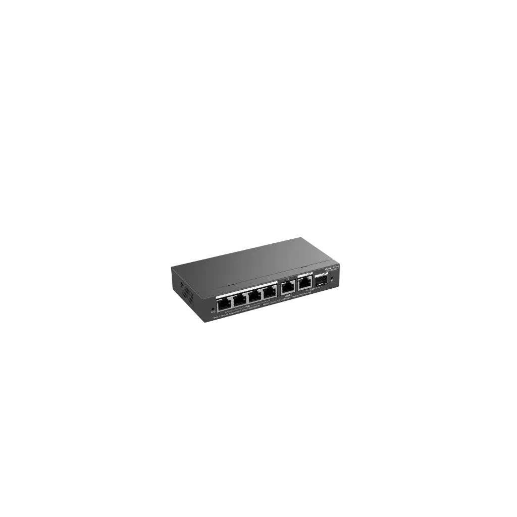 [00000134] Thiết bị chuyển mạch Switch PoE Ruijie RG-ES209GC-P 8 Port 1000Mbps