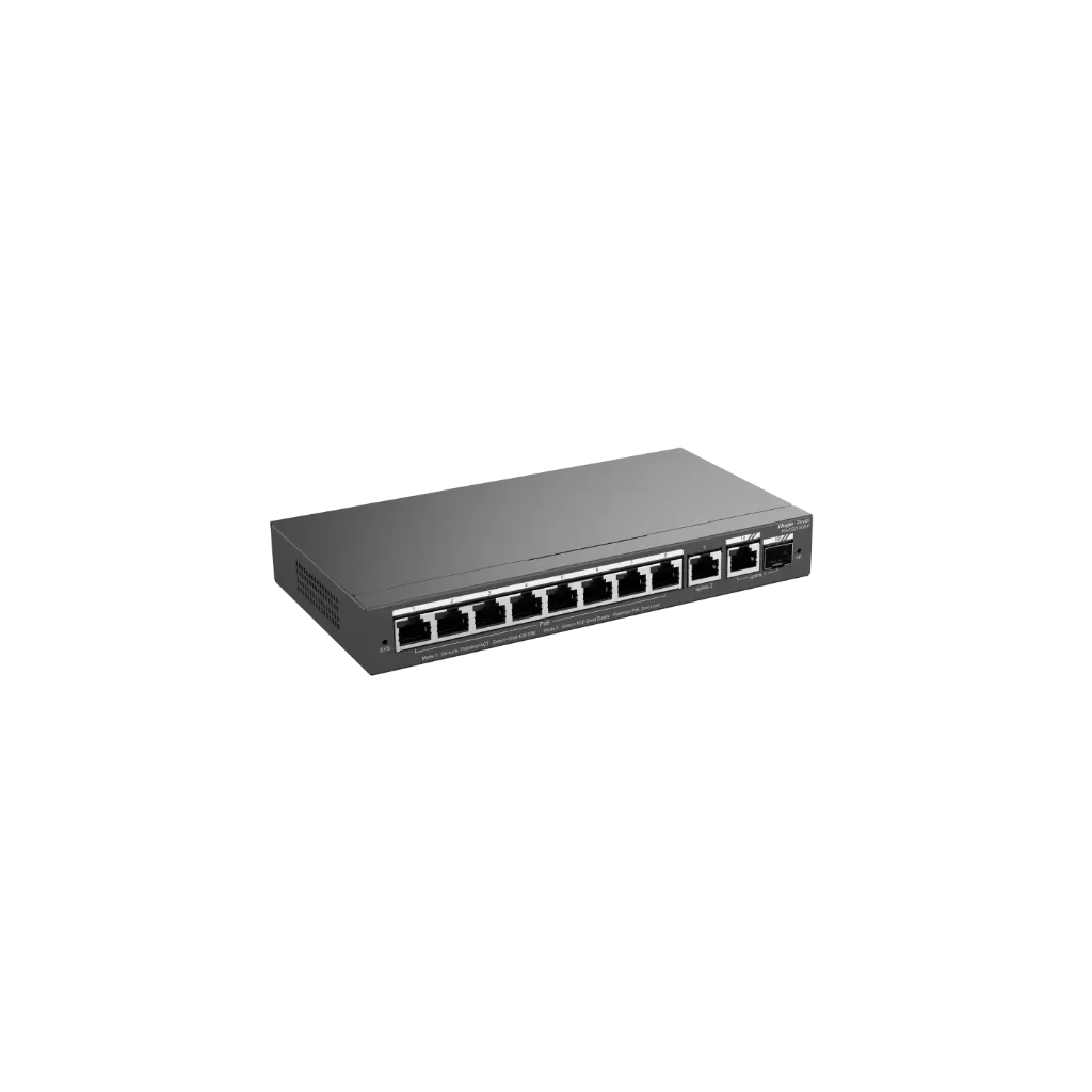 [00000135] Bộ chia mạng Switch PoE Ruijie RG-ES210GS-P 8 Port 1000Mbps