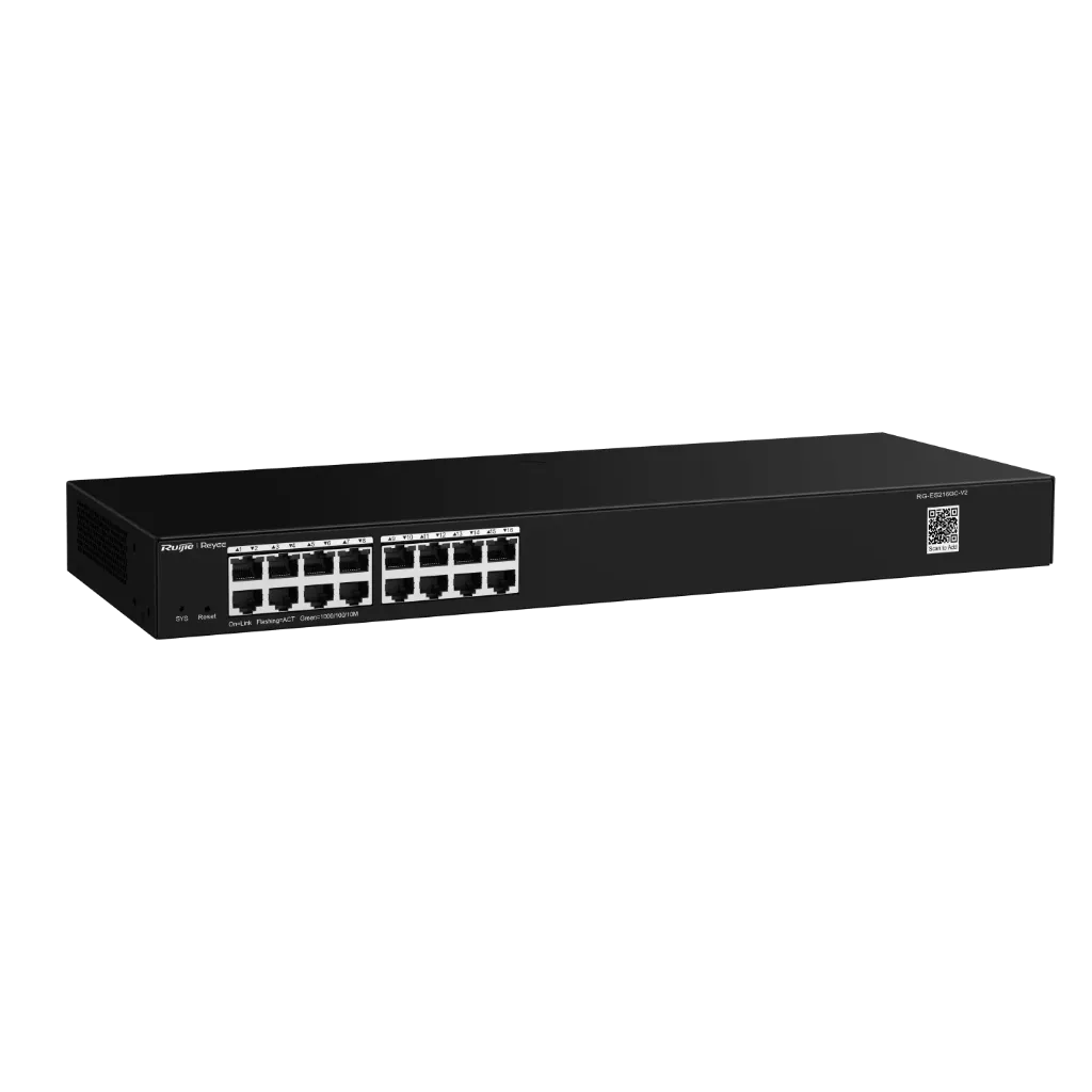 Switch Ruijie RG-ES216GC-V2 16 Port 1000Mbps