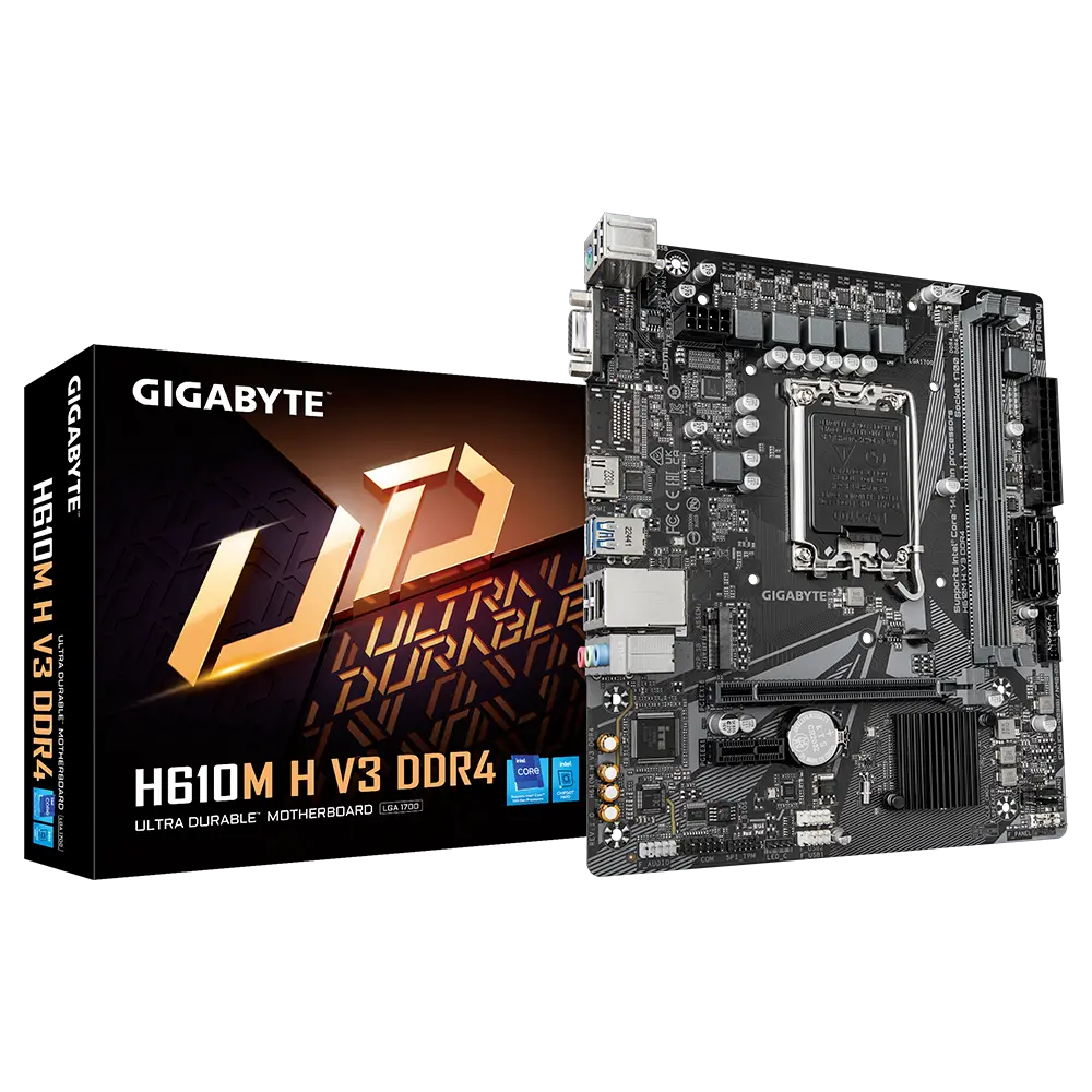 Mainboard Gigabyte H610M H V3 DDR4, Socket LGA 1700