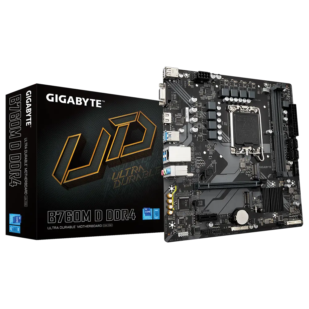 Mainboard Gigabyte B760M D DDR4, Socket LGA 1700