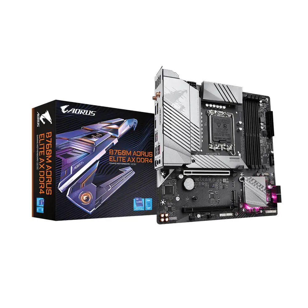Mainboard Gigabyte B760M Aorus Elite AX DDR4, Socket LGA 1700