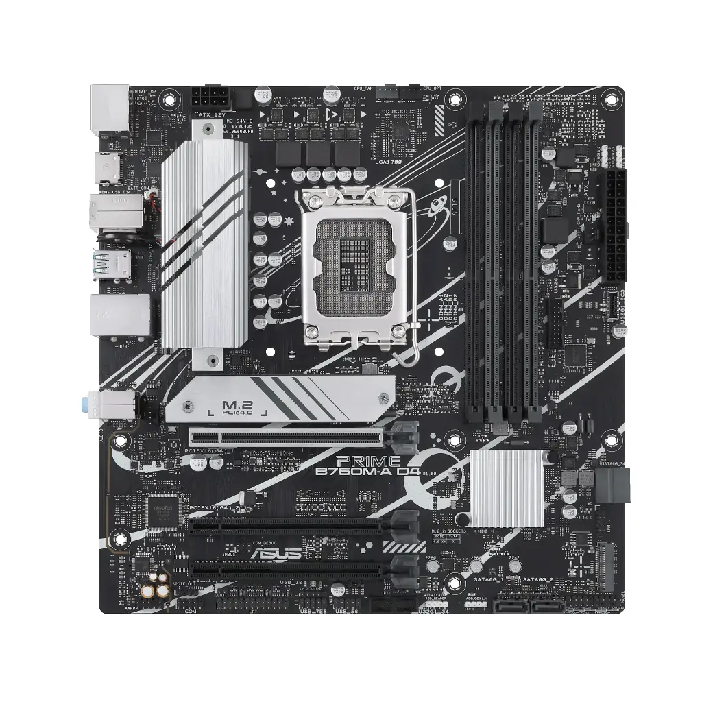 Mainboard Asus Prime B760M-A D4-CSM, Socket LGA 1700