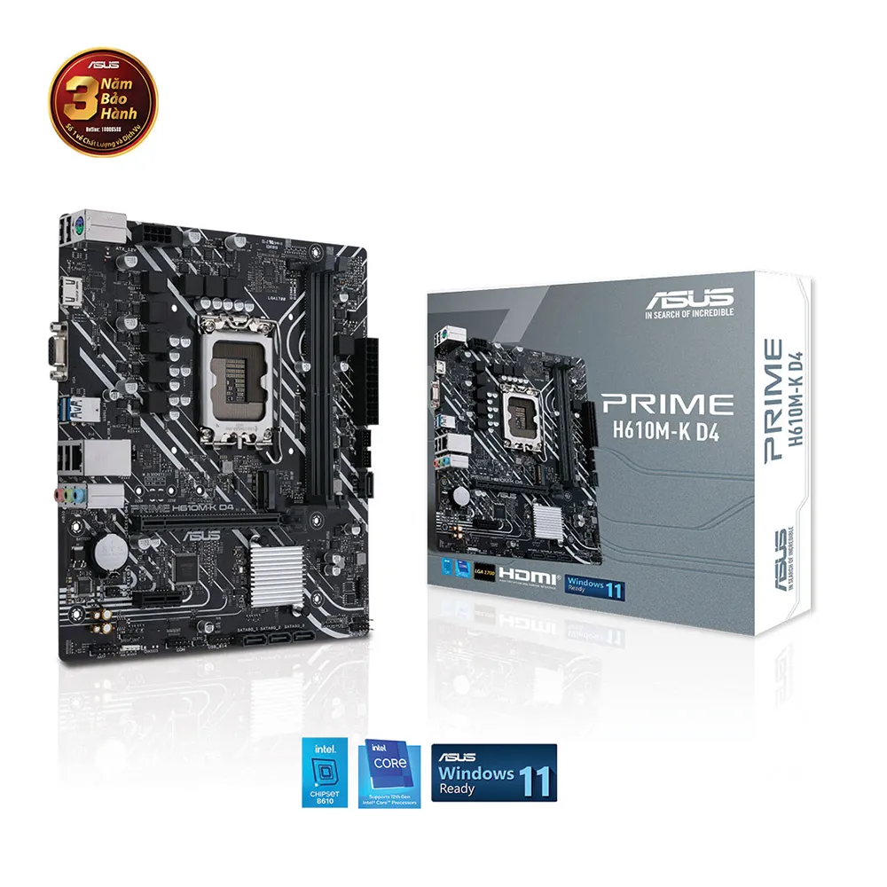 [00000244] Mainboard Asus H610M-K D4