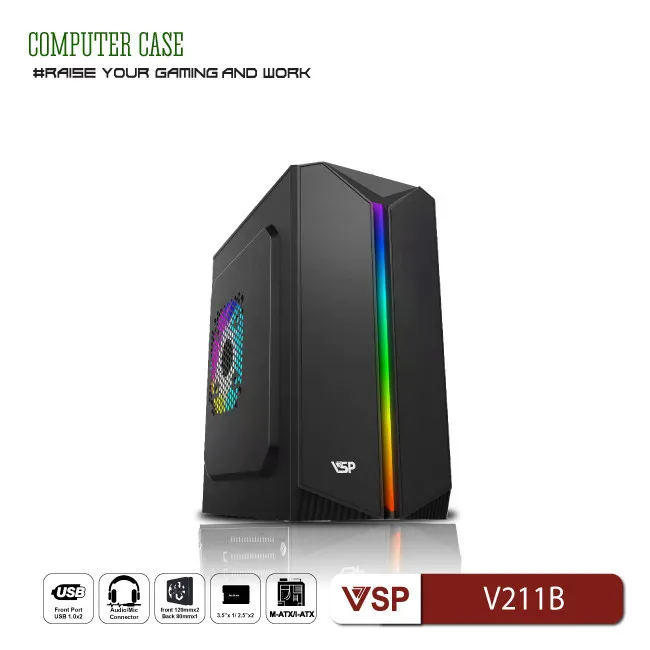 [00000310] Vỏ thùng máy Case VSP V211B