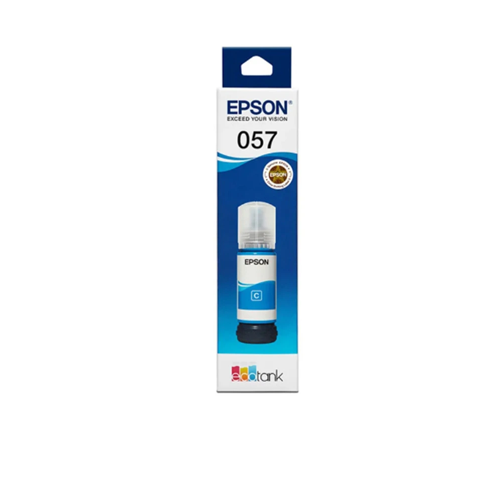 [00000362] Mực in Epson 057 C13T09D200 màu xanh