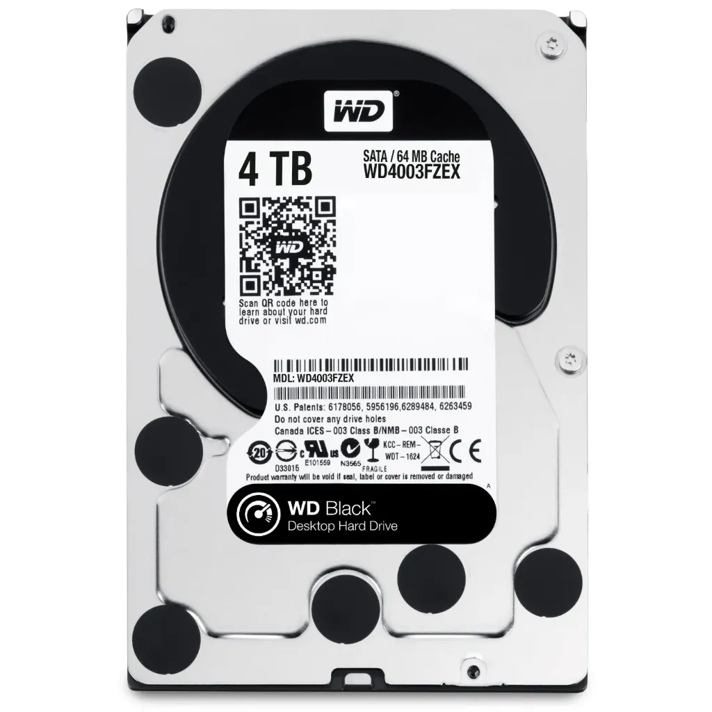 Ổ cứng HDD Western Black 4TB WD4003FZEX CTY