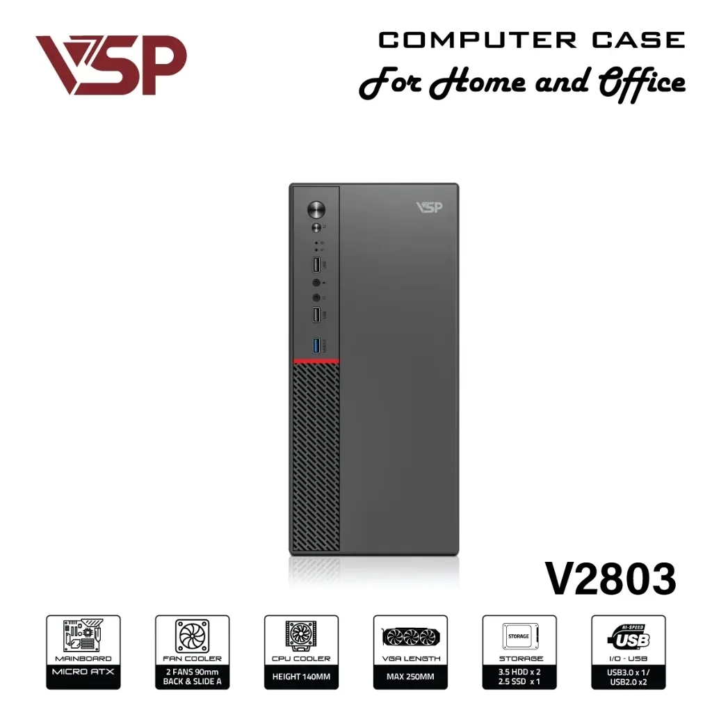 Vỏ thùng máy Case VSP V2803