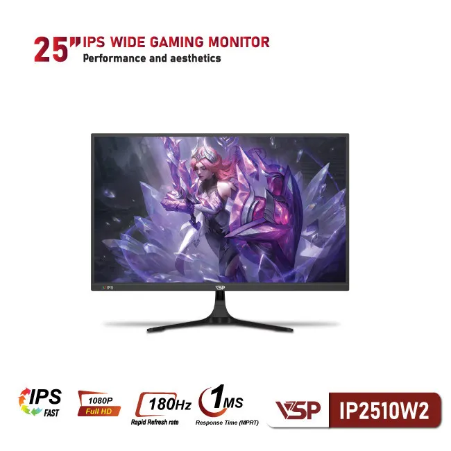 [00000420] Màn hình VSP IP2510W2 24.5 inch (Fast IPS / FHD / 200Hz / 1ms)