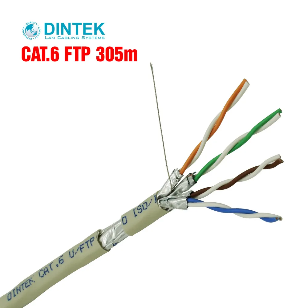 Cáp mạng Dintek Cat 6 FTP 23AWG 1107-04011