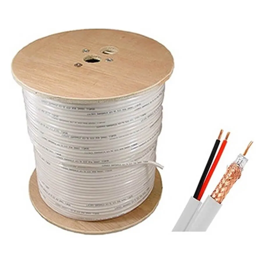 [00000043] Cáp đồng trục liền nguồn Unisat RG59 + 2C (m)