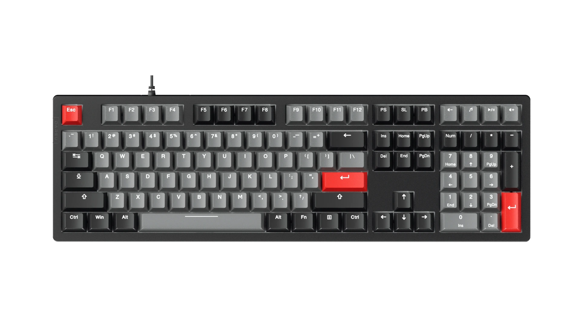 Bàn phím cơ có dây Rapid Trigger Dareu EK108 RT