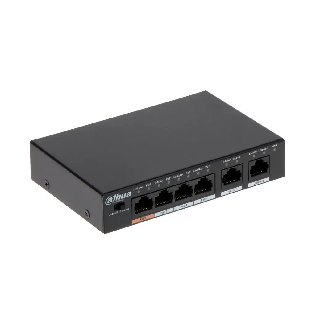 Switch PoE Dahua DH-PFS3006-4ET-36