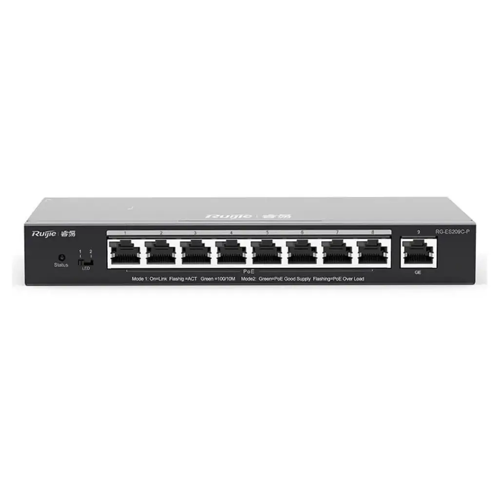 Switch PoE Ruijie RG-ES209GC-P