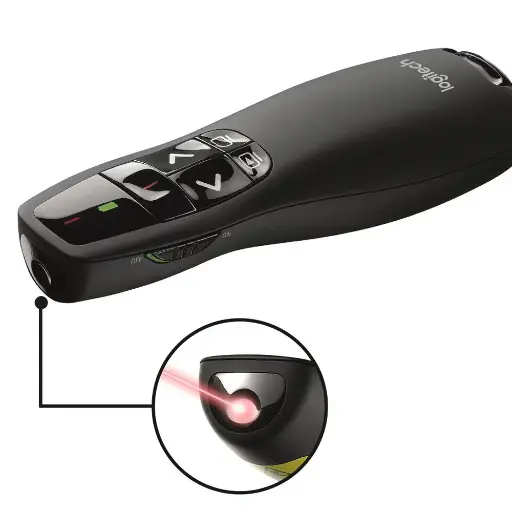 [00000190] Bút trình chiếu Logitech R400