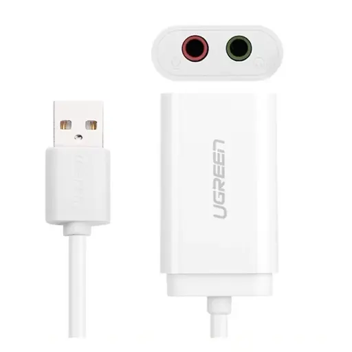 Bộ chuyển đổi USB 2.0 sang audio 3.5mm Ugreen 30143