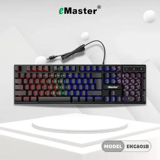 [00000447] Bàn phím Emaster EKG801B